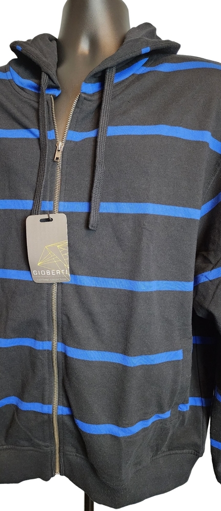 Gioberti Hooded Zip-Up Sweatshirt Size 2xl
